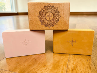 High-Density Foam Yoga Block - Lightweight Support Blocks 9" × 6" × 3"