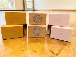 High-Density Foam Yoga Block - Lightweight Support Blocks 9" × 6" × 3"