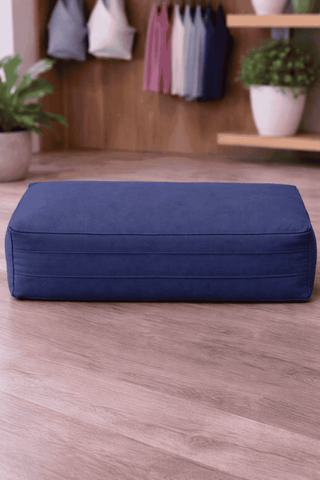 Organic Buckwheat Bolster & Meditation Cushion - Restorative Yoga
