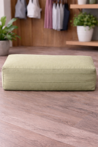 Organic Buckwheat Bolster & Meditation Cushion - Restorative Yoga