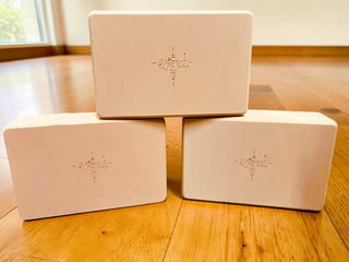 High-Density Foam Yoga Block - Lightweight Support Blocks 9" × 6" × 3"