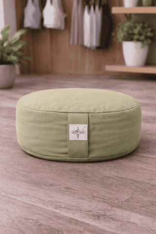 Organic Buckwheat Bolster & Meditation Cushion - Restorative Yoga