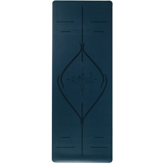 black yoga mat